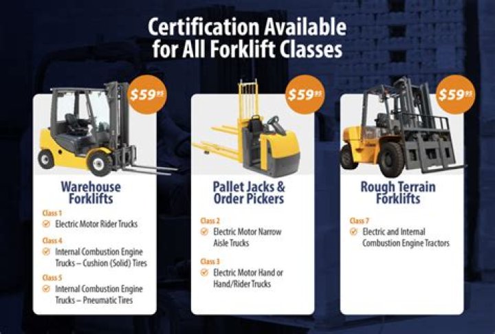 Get Forklift Certified In San Bernardino Today!