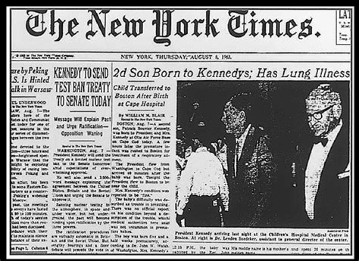 How Did Patrick Bouvier Kennedy Die: Tragic Details And Legacy