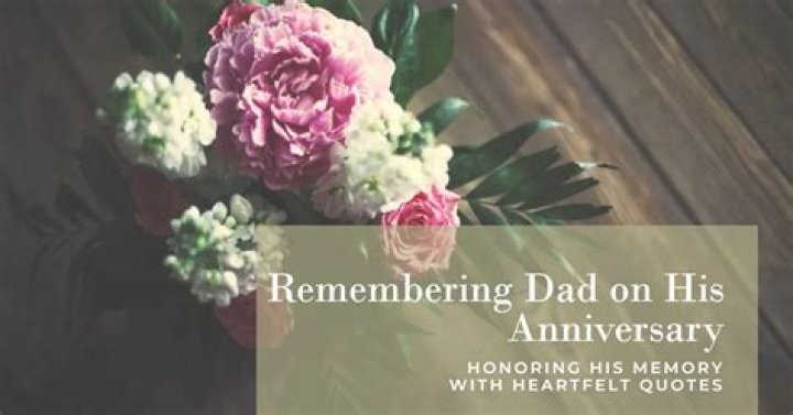 In Loving Memory: Remembering The Legacy Of Our Departed Father On His Death Anniversary