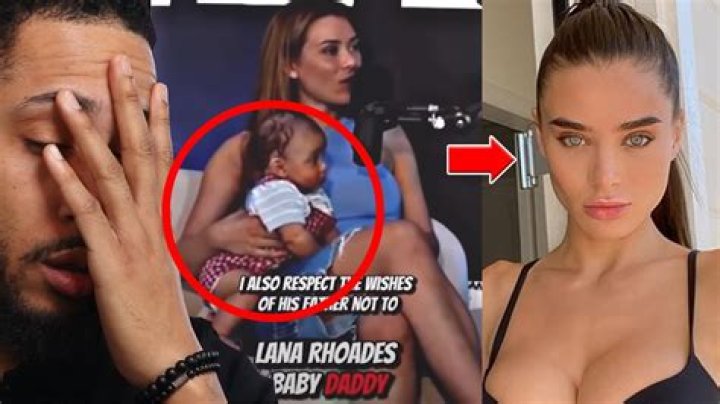 Lana Rhodes' Baby Father Revealed: Inside The Mystery