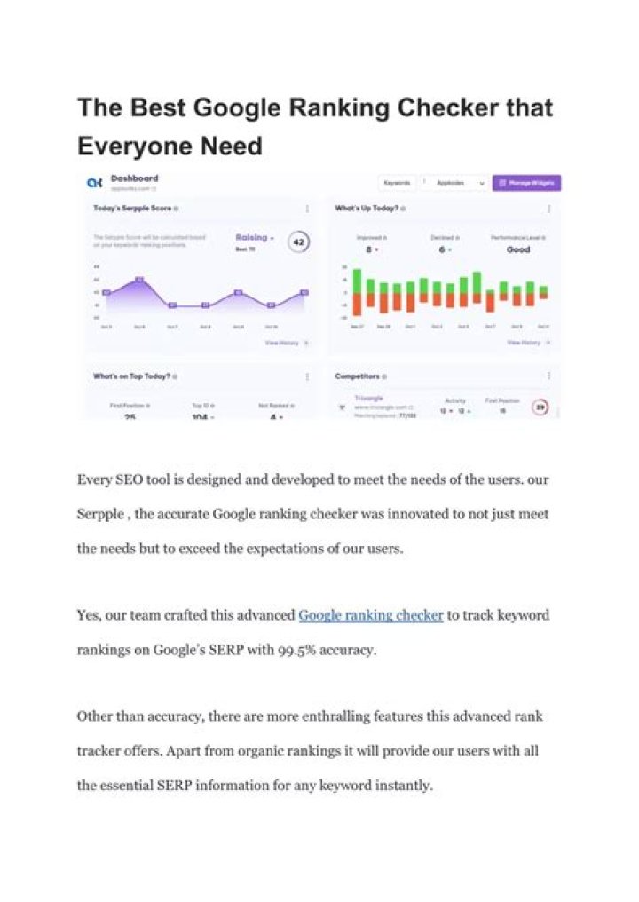 The Ultimate Google Ranking Checker: Optimize Your Visibility