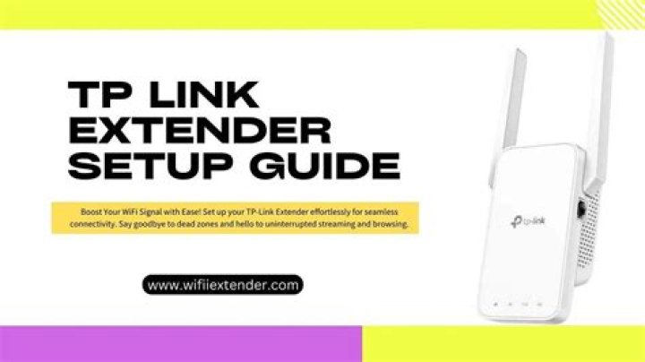 Ultimate Guide To Tp-link Extender Setup And Troubleshooting